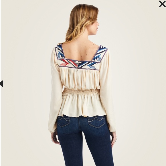 Ariat Jacquard Chimayo Top Size Small - Picture 2 of 11